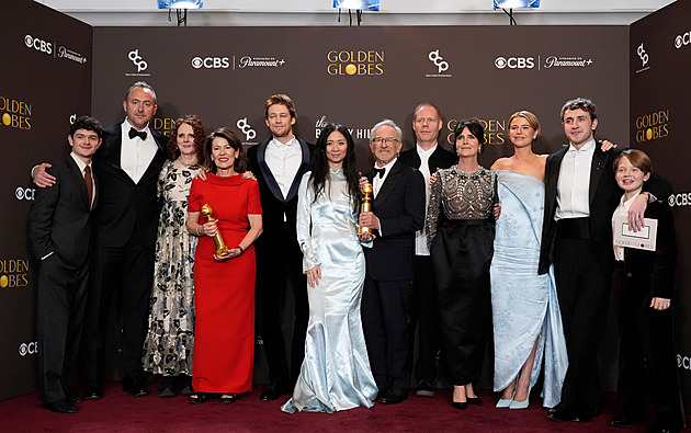 Zlaté glóby získaly filmy Jedna bitva za druhou a Hamnet. Mezi herci uspěl Chalamet